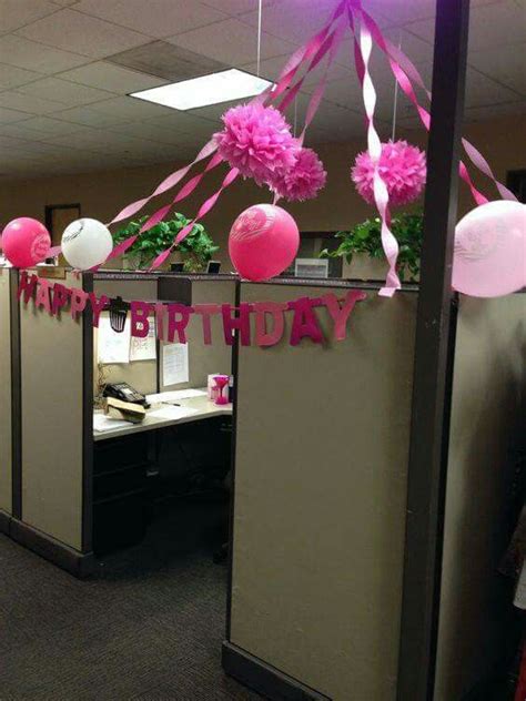 Cumpleaños Office Birthday Decorations Cubicle Birthday Decorations