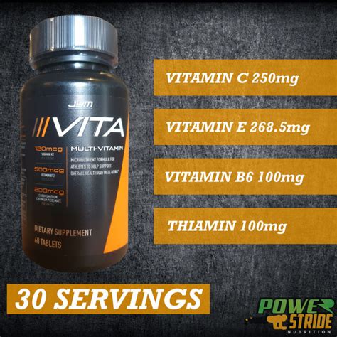 Vita Jym Multivitamins 30 Servings Lazada Ph