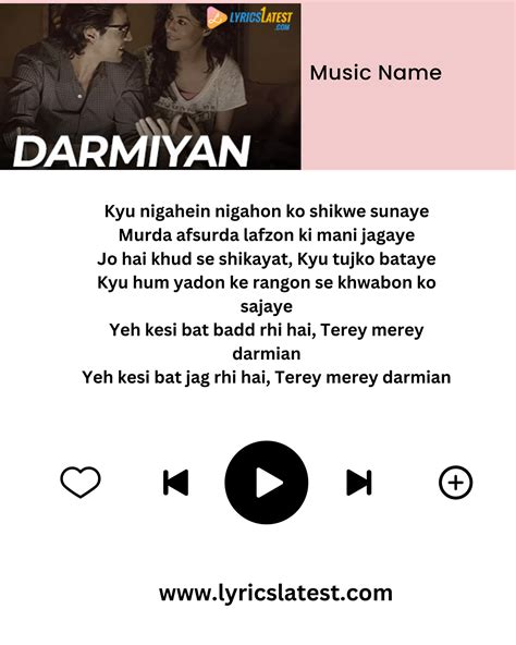 Hindi Song Lyrics - Lyrics Latest - Medium