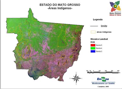 Mapas do Mato Grosso MT Ache Tudo e Região