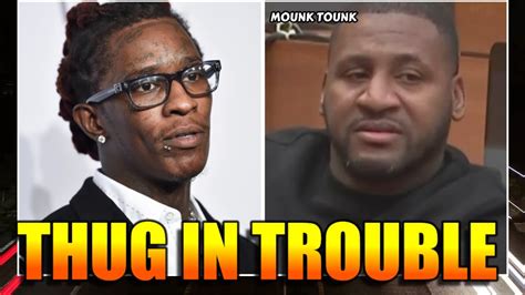 Mounk Tounk On The Stand Tries To Be Solid With Thug After Taking A