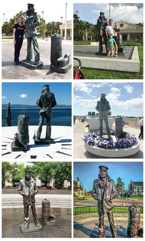 The Lone Sailor Bronze Statues United States Navy Memorial - YouFine