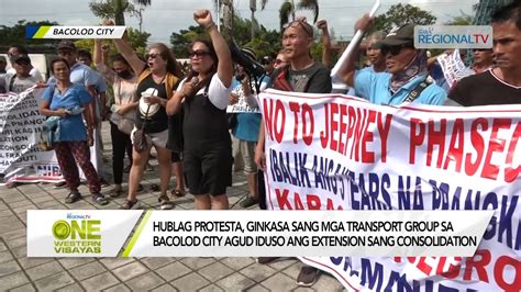 Hublag Protesta Ginkasa Sang Mga Transport Group Sa Bacolod City