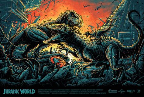 Awesome Artists We Ve Found Around The Net Dan Mumford Jurassic Park