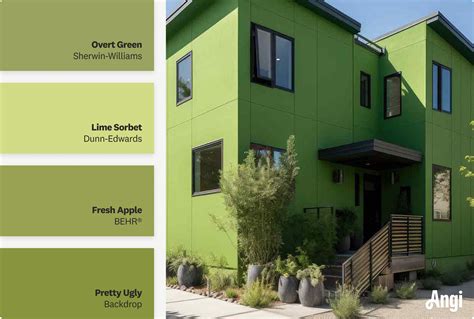 11 Exterior Green House Colors Youll Love