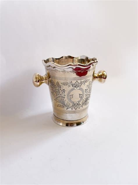 Beautiful Silver Plated Wine Or Champagne Cooler Art Deco Catawiki