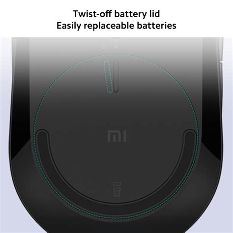 Mi Dual Mode Wireless Mouse Silent Edition (Black) – mi-Store