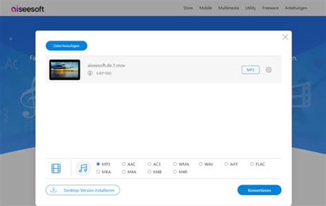 how to change a mov to mp3