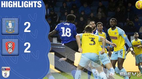 Sheffield Wednesday Rotherham United Extended Highlights