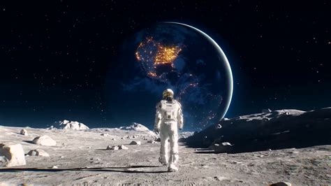 Astronaut On The Moon Wallpapers Top Free Astronaut On The Moon