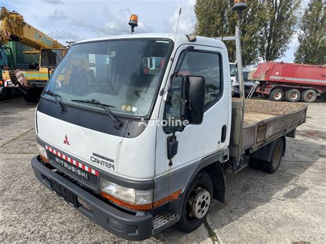 Mitsubishi Fuso Canter Flatbed Truck For Sale Germany Wittenburg Ut