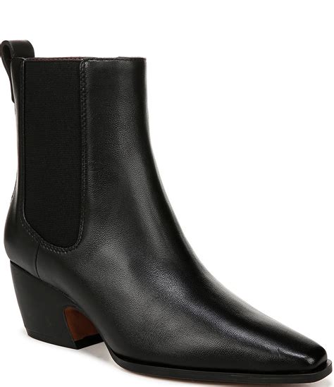 Sarto By Franco Sarto Vianca Leather Booties Dillards