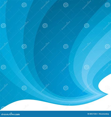 Blue Swish Background Stock Vector Illustration Of Creative 8057330