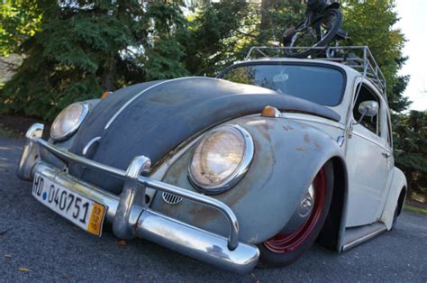 Air Suspension Rat Rod Vw Beetle Bug Slammed Bagged Hot Rod