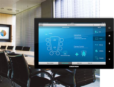 Crestron Smart Meeting Room Controls One Touch Systems Pte Ltd