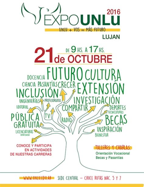 El viernes 21 se realizará Expo UNLu 2016 en la Sede Central