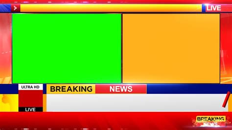 12 Breaking News Animations Green Screen Videos For Kinemaster Studio