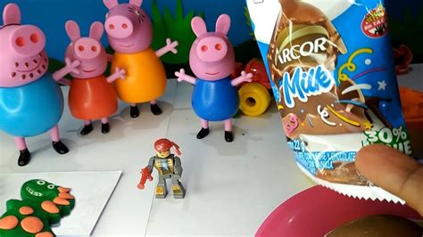 Peppa Pig en Español Los Regalos Sorpresas de Peppa Videos Juguetes