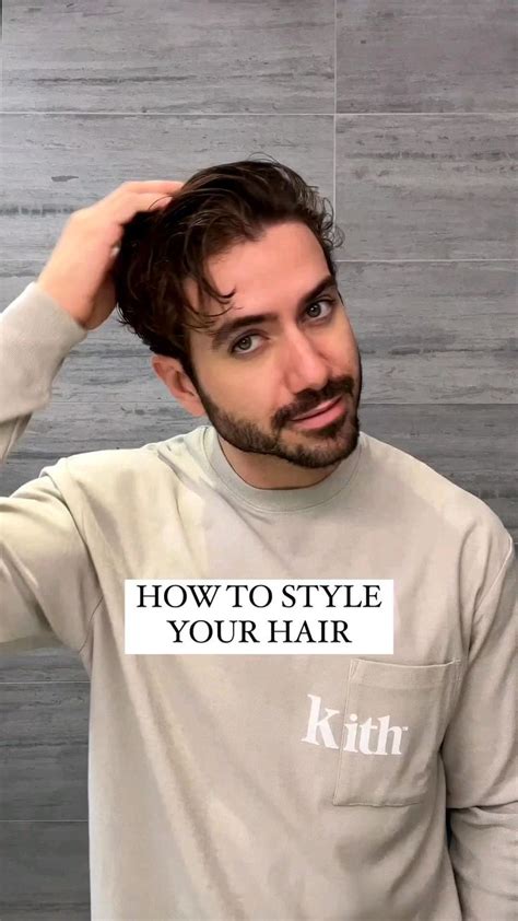 How To Style Your Hair In 30 Seconds Men New Hair Style Haircuts For