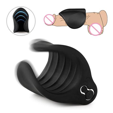 Penis Extend Vibration Penis Delay Trainer Male Masturbator 10 Speeds