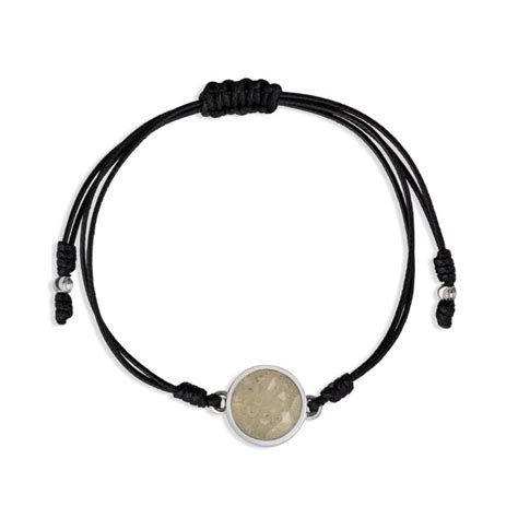 Black Cord Bracelet - Round | Ocean Bracelets | Pull Cord Bracelet