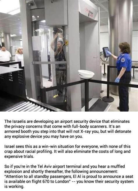 Israeli Airport Security Device – FunnyFoto