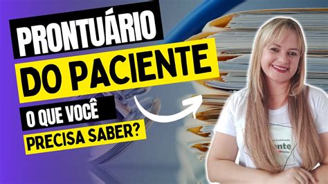 Como Fazer Um Prontuário Do Paciente BRAINCP