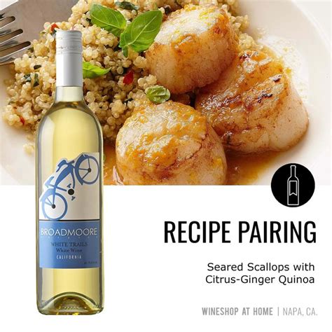 This Delicious Recipe For Seared Scallops With Citrus Ginger Quinoa