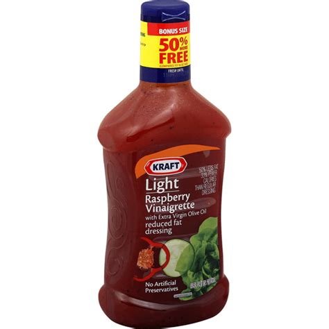 Kraft Light Dressing Raspberry Vinaigrette Salad Dressings Oil And Vinegar My Country Mart