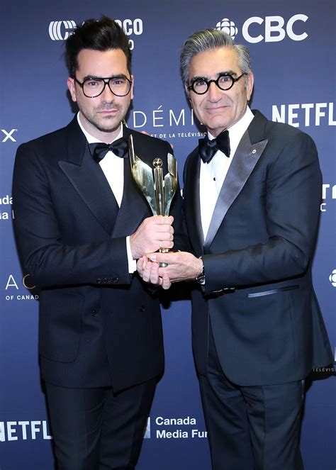 Simply The Best Pics Of Schitt S Creek Father Son Duo Eugene Levy And