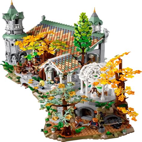 Lego 10316 Icons The Lord Of The Rings Rivendell 6167 Pieces — Toycra