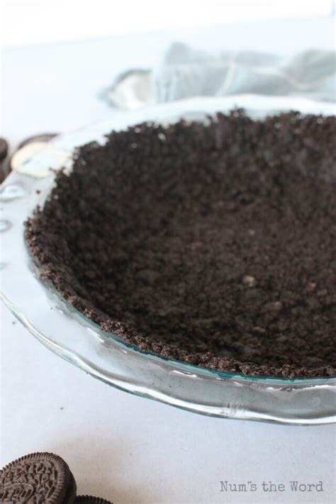 Oreo Pie Crust - Num's the Word