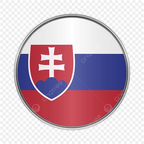 Slovakia Flag Vector Hd Images Slovakia Flag Png With Transparent