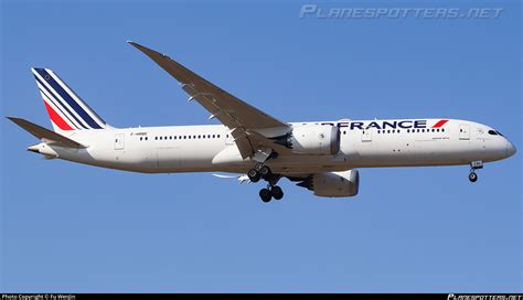 F Hrbe Air France Boeing Dreamliner Photo By Fu Wenjin Id