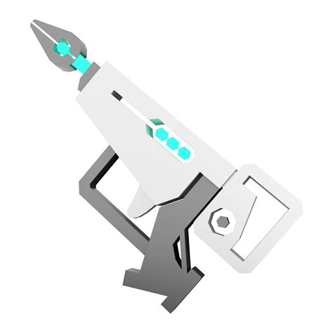 3d Cartoon Future Arm Laser And Plasma Gun Icon 3d Model Cgtrader