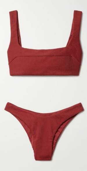 HAIGHT NET SUSTAIN Gabi And Laila Ribbed Bikini