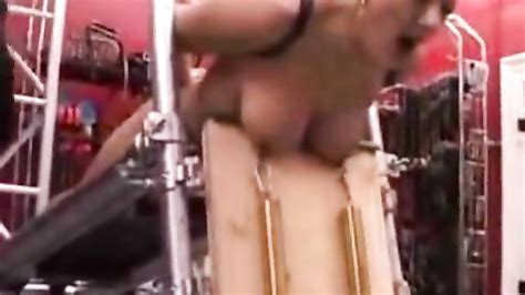 Torturegalaxy Rita Tits Nailed To Board Heavyfetish