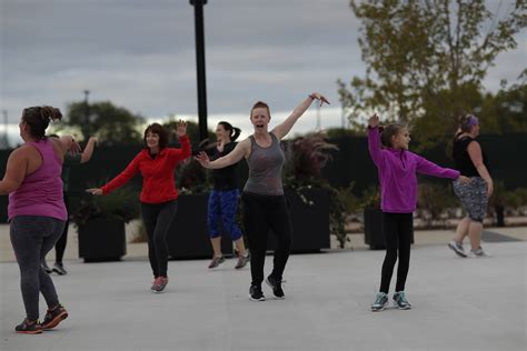 Cardio Dance at Titletown Near Lambeau Field