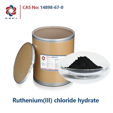 Ruthenium III Chlorid Hydrat CAS 14898 67 0 China Ruthenium III