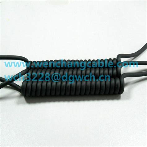 Ul Tpu Retractable Cable Pur Spiral Cable Coiled Cable