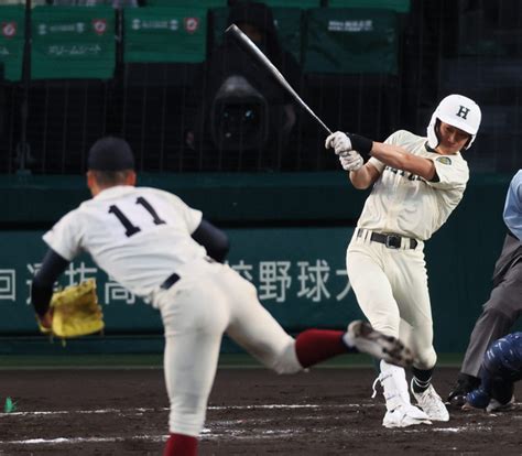 報徳学園が大阪桐蔭のミス突いて4強 八回2死満塁で安井が適時打 ライブドアニュース