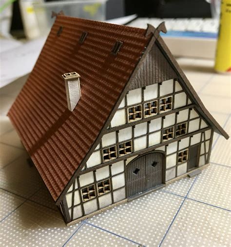 Archistories Kallental Farmhouse Z Scale Kit By Archistori Flickr