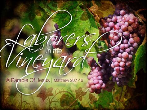 Laborers In The Vineyard Sermon PowerPoint