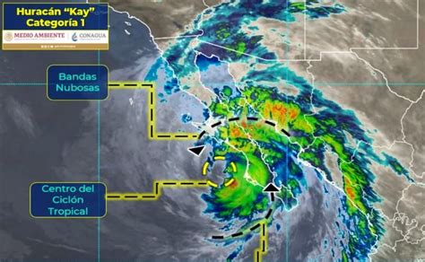 Continuar N Lluvias En Baja California Sur Y Sonora Por Hurac N Kay