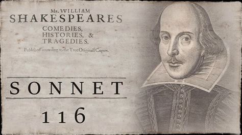 William Shakespeare Sonnet 116 Youtube