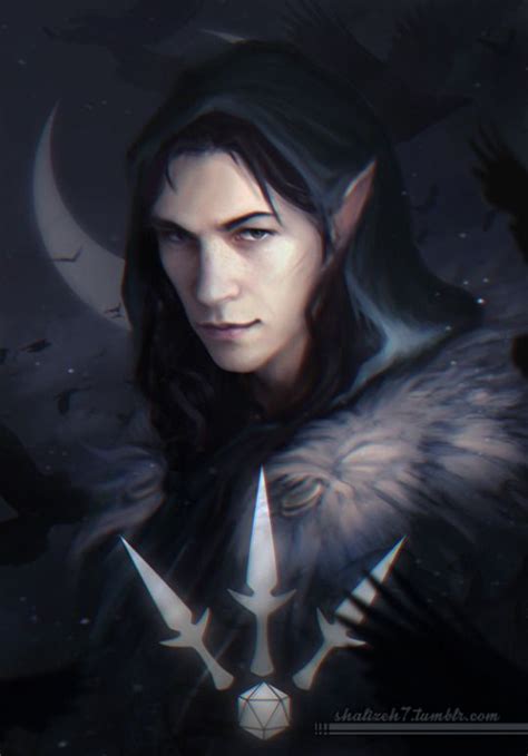 Shalizeh7 Critical Role Fan Art Critical Role Vax Ildan