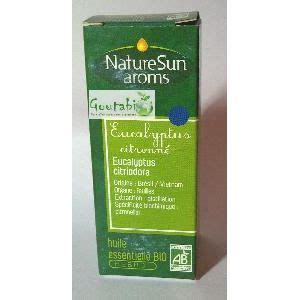 Naturesun Aroms Huile Essentielle Bio Eucalyptus Citronn Ml