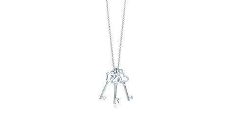 Tiffany Keys Mini Three Key Pendant In Sterling Silver Tiffany And Co