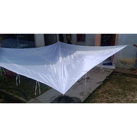 Jual Plafon Tenda 4x6 Polos Datar Putih Tebal Habutay Peles Shopee