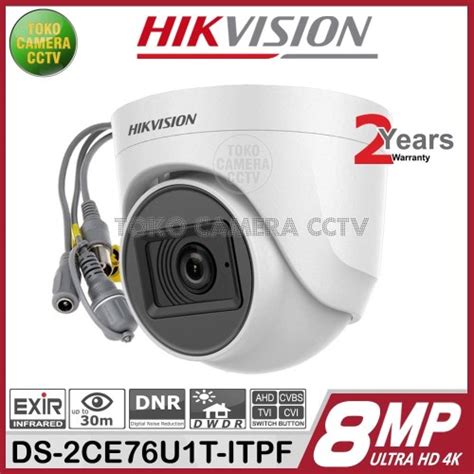 Jual Kamera Cctv Indoor Hikvision Ds Ce U T Itpf Mp Jakarta Barat